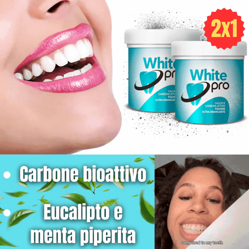 sbiancante per denti